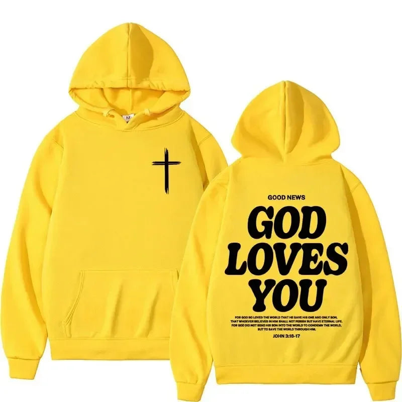 Z`ION GOD LOVES YOU Hoodie