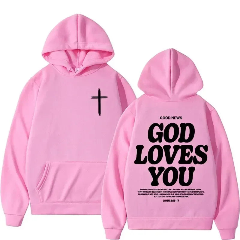Z`ION GOD LOVES YOU Hoodie
