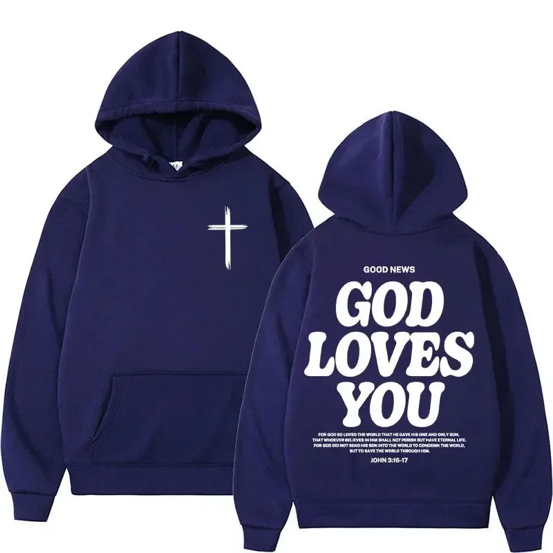 Z`ION GOD LOVES YOU Hoodie