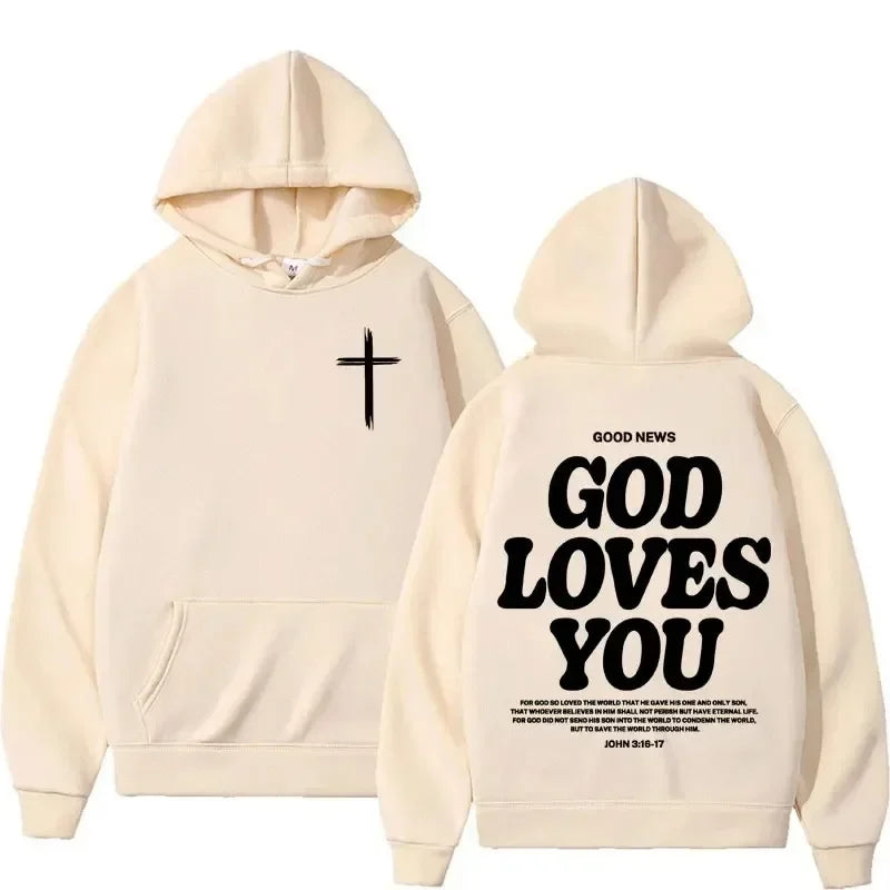Z`ION GOD LOVES YOU Hoodie