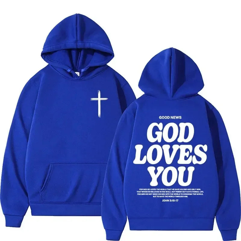 Z`ION GOD LOVES YOU Hoodie