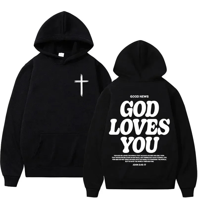 Z`ION GOD LOVES YOU Hoodie