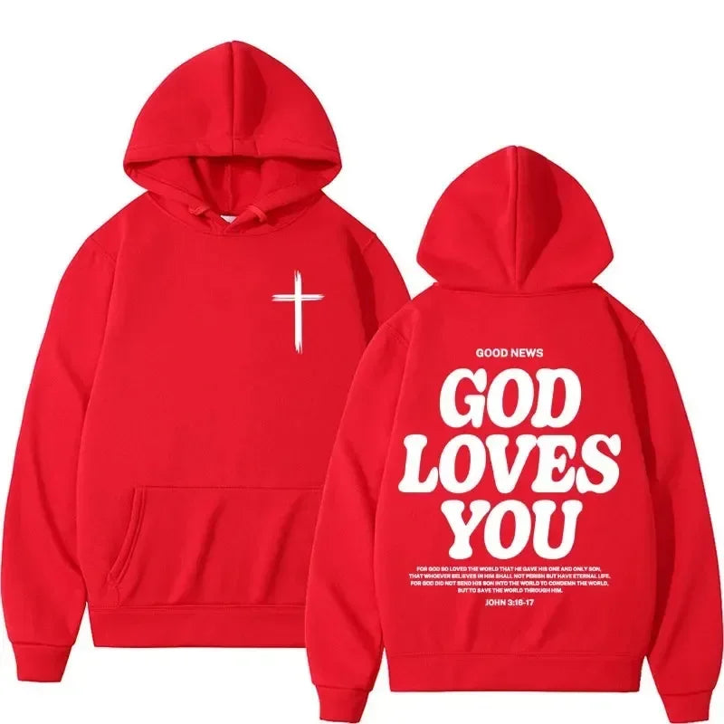 Z`ION GOD LOVES YOU Hoodie